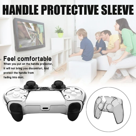 TopLLC Gamepad Crystal Case Protective Case for PS5 Gamepad on Clearance