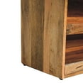 thumbnail image 3 of Mango Wood Pull-out Drawer Shoe Cabinet / Space-saving for Hallway Use, 3 of 4