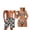 Black Palm Trees, variant on Turtles Matching Swimsuits for Couples Women 2 Piece Bikini Set Halter String Bathing Suits Cheeky Sexy Swimwear & Men's Swimming Shorts Lightweight Swim Trunks
