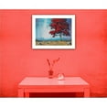 thumbnail image 2 of Red Tree by Tim Gagnon Printed Framed Wall Art Wood Multi-Color, 2 of 3