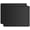 Black 2 Pack, variant on Mouse Pad Non-Slip Rubber Base Smooth Surface Stitched Edges Waterproof Durable Compatible with All Mice for Office & Gaming, Desk Accessory, 10.2x8.3x0.12 inch, Sky Gradient