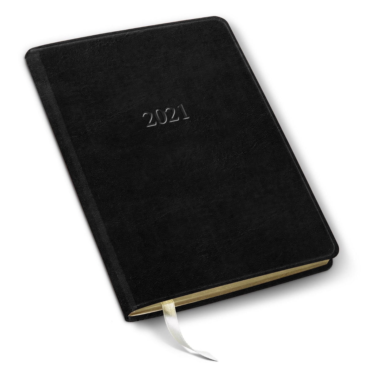 Leather 2021 Desk Weekly Planner by Gallery Leather, 8" x 5.50", 192