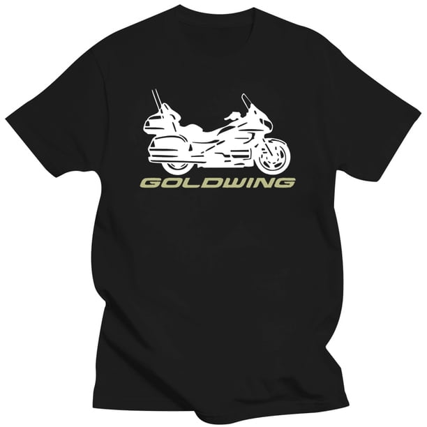 Nuevas camisetas Unisex divertidas camisetas Camiseta de algodón Hon Goldwing Gold Wing 1800 GL1800 motocicleta Motorrad