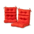 thumbnail image 3 of Sunbeam 44 x 22 in. Outdoor High Back Chair Cushion (2-Pack) by Greendale Home Fashions, 3 of 101