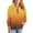 Yellow, variant on Full Zip Jackets For Women Crew Neck Print Long Sleeve Cardigan Casual Lightweight Stylish Outwear With Pockets (S, Yellow)