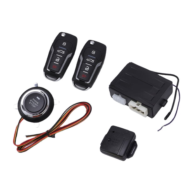 Alarma De Alarma Para Automóvil De Entrada Sin Llave Arrancador De Motor Remoto Empuje Para Iniciar Kit De Encendido Universal Para Camiones DC 12 V SUV Vehículos Todo