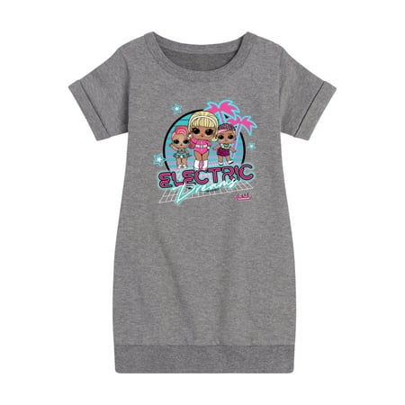 

Lol Surprise! - Electric Dreams - Toddler And Youth Girls Fleece Dress