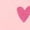 Multi Pink Hearts, variant on Toddler Girl Long Puff Sleeve Printed T-Shirt, Sizes 18M-5T
