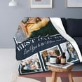 thumbnail image 4 of Customized Blankets with Photos Personalized Picture Collage Blanket Soft Using My Own Photos Custom Gifts for Halloween, Family, Friends Gifts-76X100cm, 4 of 5