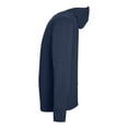 thumbnail image 6 of Men's Carrollton Lightweight Hooded Pullover - CLASSC NAVY HTHR - 2XL, 6 of 6