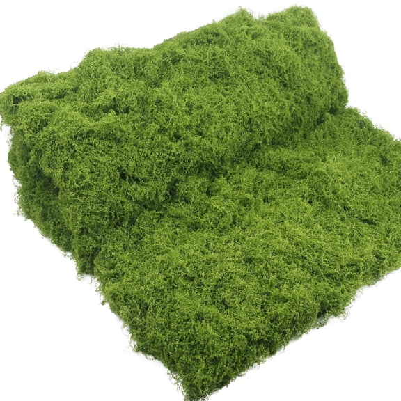 Artificial Moss Mat, 4x47-Inch Faux Moss Table Runner for Wedding Decor, Fairy Garden Crafts & Indoor Greenery Wall Decor