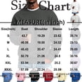 thumbnail image 3 of Men's Crewneck Sweatshirt Solid Color Pullover Top with Chest Pocket Relaxed Fit Casual Fall Sweatshirts, 3 of 6