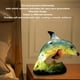 thumbnail image 4 of Lámpara De Mesa Animal, Luz Decorativa De La Noche Del LED De La Resina Romántica Para El Dormitorio Para La Sala De Estar, 4 of 8