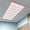 Pink White, variant on Burnt Orange Striped Fluorescent Light Covers, Thanksgiving Orange White Stripes Magnetic Light Covers for Ceiling Lights, Fluorescent Ceiling Shade Filters for Classroom Bedroom Office 4x2Ft x 3PCS
