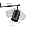 thumbnail image 5 of Globe Electric 21" Minimalist 3-Light Matte Black Track Light Pivoting Track Heads, 5 of 9