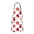 thumbnail image 2 of Pofeuu Cartoon Hedgehogs Print Waterproof Apron with Pockets Adjustable Cooking Aprons Kitchen Bib for Baking Household Cleaning, 2 of 8