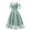 Light Blue, variant on HKEJIAOI Summer Clearance Sun Dresses for Woman Women Lace Off-The-Shoulder Sling Short Sleeves Party Dress Cocktail Prom Ballgown Vintage Dress Light Blue