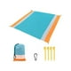 thumbnail image 1 of Manta de playa impermeable Picnic Wosthever Estera a prueba de arena Naranja Blanco Azul, 1 of 6