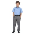 thumbnail image 3 of Gioberti Boy's Short Sleeve Solid Dress Shirt, 3 of 4
