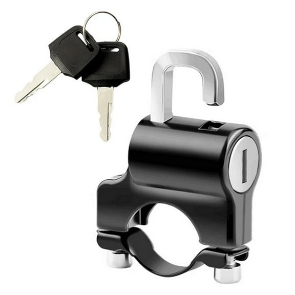 Universal Motorcycle Helmets Lock Alloy Easy installation Helmet Secure Accessory Lock