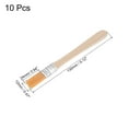 thumbnail image 2 of Uxcell 0.5" Width Small Paint Brush Nylon Bristle with Wood Handle Painting Tool 10 Packs, 2 of 5