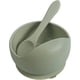 thumbnail image 1 of Tazón con ventosa de silicona Stay-Put - con cuchara de silicona sin BPA - Bebés, niños pequeños y lactantes JM, 1 of 5