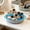 Gray, variant on Rotating Spice Rack Organizer, 360 Degree Turntable Storage Tray for Kitchen Countertop, Large Capacity Condiment Holder, Lazy Susan Organizer for Pantry Bathroom Vanity Makeup Storage
