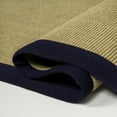thumbnail image 5 of JONATHAN Y KEATON CUSTOM JUTE 3 x 5 Area Rug, Camden Farmhouse Cottage Border Jute - Natural/Navy, KTN100C-3, 5 of 7