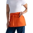 thumbnail image 3 of Delantal Chef Works unisex para camarera, color mandarina, talla única, 3 of 5