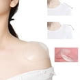 thumbnail image 1 of 2 Pieces Silicone Self Adhesive Shoulder Pads, Invisible Shoulder Pads, 1 of 4
