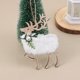 thumbnail image 1 of Adorno Navideño de Madera | Adorno de Ciervo Rústico para Colgar | Artesanía de Madera Natural Duradera | Decoración Navideña de Temporada | Decoración Navideña Multiusos para Interiores y Exteriores, 1 of 6