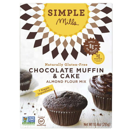 Simple Mills Chocolate Muffin & Cake Almond Flour Mix, 10.4