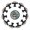 Multicolored 04, variant on 12 Pcs Cabinet Knobs Happy New Year Cute Dogs with Santa Hat and Snowflakes, Round Crystal Glass Drawer Dresser Wardrobe Handles Pulls Door Cupboard Hardware Knob with Screws for Home Kitchen