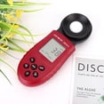thumbnail image 3 of Mistaha Handheld Digital Photometer Light Intensity Meter HS1010 in Black and Red, Wide Range Lux Measurement, Automatic Data Recording, Professional Tool for Various Applications, 3 of 6