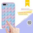 thumbnail image 3 of KATEA Blue Heart - Funda de silicona para iPhone 6 Plus/6S Plus/7 Plus/8 Plus, diseño divertido, lindo, único, antiestrés, estética, para niños, niñas y jóvenes (, 3 of 5