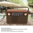 thumbnail image 3 of Radio AM FM Portable, Réception Longue Portée Batterie Intégrée, pour Usage Intérieur Extérieur d'Urgence, 3 of 7