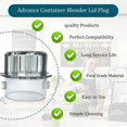thumbnail image 5 of Compatible with 48oz and 32oz lid plug Advance containers, fits Quiet One VM0145 BarBoss beverage dispenser ad, 5 of 5