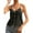 Autre, variante sur Haut Cami Sans Manches à Col en V Boutons pour Femmes Couleur Unie