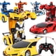 thumbnail image 2 of BR Coche teledirigido transformador, deriva de 360°, 2,4 GHz, escala 1:18, regalo perfecto para niños y niñas de 4 a 6 años, 2 of 5