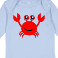 thumbnail image 4 of Inktastic Cute Red Crab Boys or Girls Long Sleeve Baby Bodysuit, 4 of 5