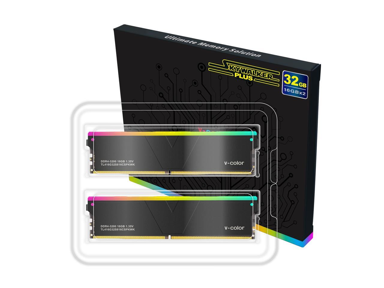 V-Color 32GB (2 x 16GB) DDR4 3200 (PC4 25600) Desktop memory