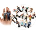 thumbnail image 4 of Lefu Modèles de Trains Fermier Berger Figurines Peintes Simulation Ferme Personnes Debout, 4 of 5