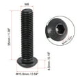thumbnail image 2 of M8x35mm Hex Socket Bolts Carbon Steel Blackening 50 Pack, 2 of 5