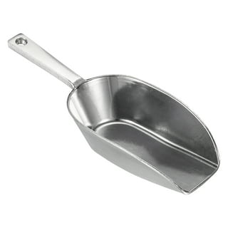 Choice 48 oz. Stainless Steel Flour / Breading Scoop