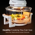 thumbnail image 2 of Big Boss 16Qt Large Air Fryer Oven – Large Halogen Oven Cooker with 50+ Air Fryers Recipe Book for Quick + Easy Meals for Entire Family, AirFryer Oven Makes Healthier Crispy Foods – Silver, 2 of 5