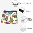 thumbnail image 3 of Pofeuu Cactus And Insects Print Men’s Boxer Briefs, Moisture-Wicking Underwear, Regular,Trunk-X-Large, 3 of 5