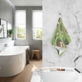 thumbnail image 2 of Yayeee 100% Cotton Hand Towels for Bathroom 16" x 28" Soft Absorbent Kitchen Towel, Game Day Footballs, 2 of 7