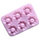 thumbnail image 4 of EeaseMX Molde de silicona antiadherente para donas de calabaza de 6 cavidades, bandeja para hornear de cocina para budín de jabón, pastel de hojaldre (aleatorio), 4 of 7