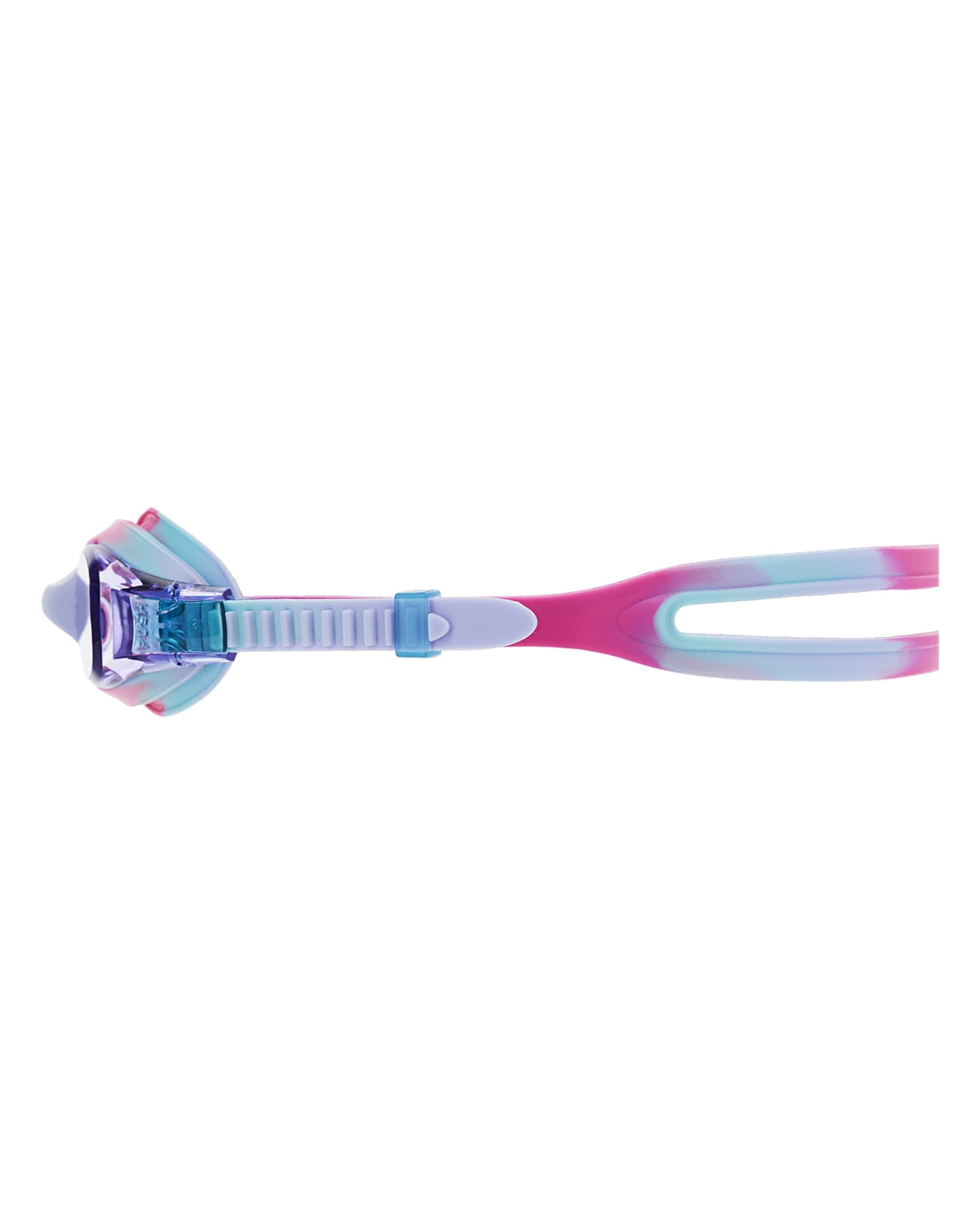TYR Kid's Swimple Tie-Dye Non-Mirrored Swimming Goggles - Pink/Purple