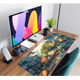 thumbnail image 6 of Anime Frog Mouse Pad Desk Mat Cure Frogs On Rainy Days Green Desk Decor Mat, Large Gaming Mouse Pad for Desk Computer Keyboard Laptop, Desk Decor Home Office Accessories for Girl with Stitched Eges, 6 of 6